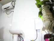 【全網推薦】未流出過的小旅館衛生間高清偷拍（第一部）雪白肌膚堅挺美乳看得讓人欲火焚身～原版高清