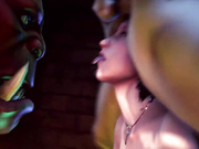 3D全动态同人《生化危机2》性感女神艾达王和男主和丧尸们的精彩互动