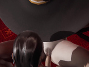 Resident Evil - Vampire Lady Dimitrescu gets creampied - 3D Porn