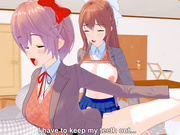 【DDLC】【HENTAI ORGY FUTANARI 3D】