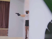 情趣制服网红女神被干爽翻天情趣高跟黑丝致命诱惑