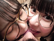 [NOSKN-097] 魅惑のラッキーハーレム！W小悪魔美少女逆３P せいら＆りょう - 2of5