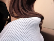 [HMRK-020] スレンダーパイパン美少女 めちゃシコ可愛い現役女子大生登場！樟葉杏 - 1of5