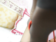 精品推薦 藝校畢業美女菲菲賓館大膽私拍 穿著透明開襠黑絲SM捆綁調教 受不了被攝影師鹹豬手掰穴 1080P高清原檔