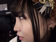 [HND-669] 至近距離に彼女がいるのに耳元でコソコソ口説いてくるささやき誘惑中出し 枢木あおい 【破解】 - 3of5