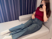 【原创】大胸白袜反差御姐