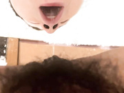 [舔穴插马眼圣水]冷王妃调教 熟女调教男奴插马眼 喝圣水