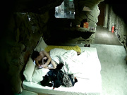 有情调知识文艺青年男女洞窟房啪啪长发气质眼镜美女身材好阴毛性感乳房饱满坚挺干2炮后入时还问深不深