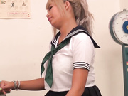 [CLUB-358] 偏差値23の超不良校の健康診断盗撮 強気のヤンキー女子が美人レズビアン女医の淫技でイカされ続ける！2